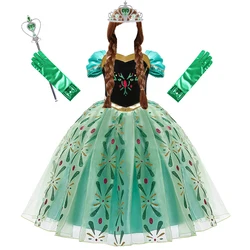 Disfraz Ana de Hielo – Vestido Princesa para Niña