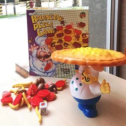 Juego de mesa de equilibrio Pizza para niños en familia divertido