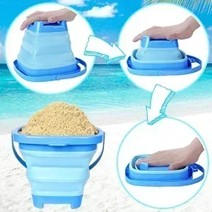 Bolsa de malla para guardar juguetes de arena