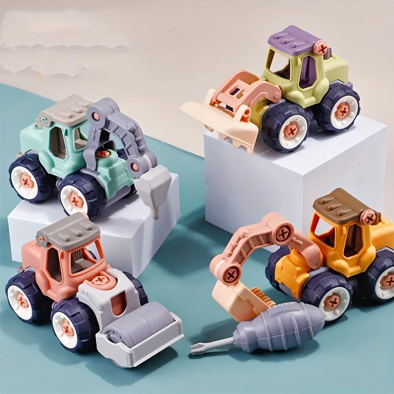 Camión miniatura de bomberos, juguete de ingeniería para niños