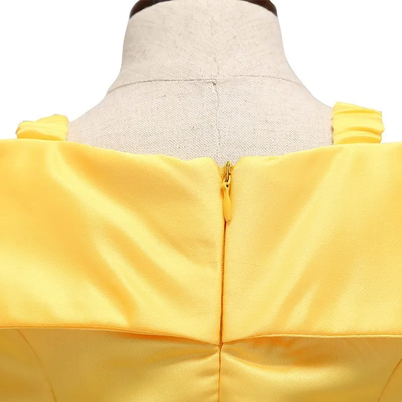 Vestido Bella de princesa para niña – Ideal suave fiesta eventos - imagen 2