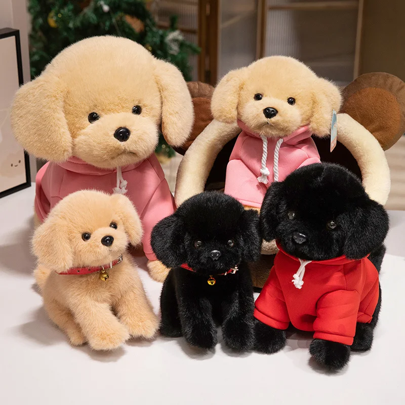 Peluche Labrador realista para regalo de cumpleaños, suave - imagen 2