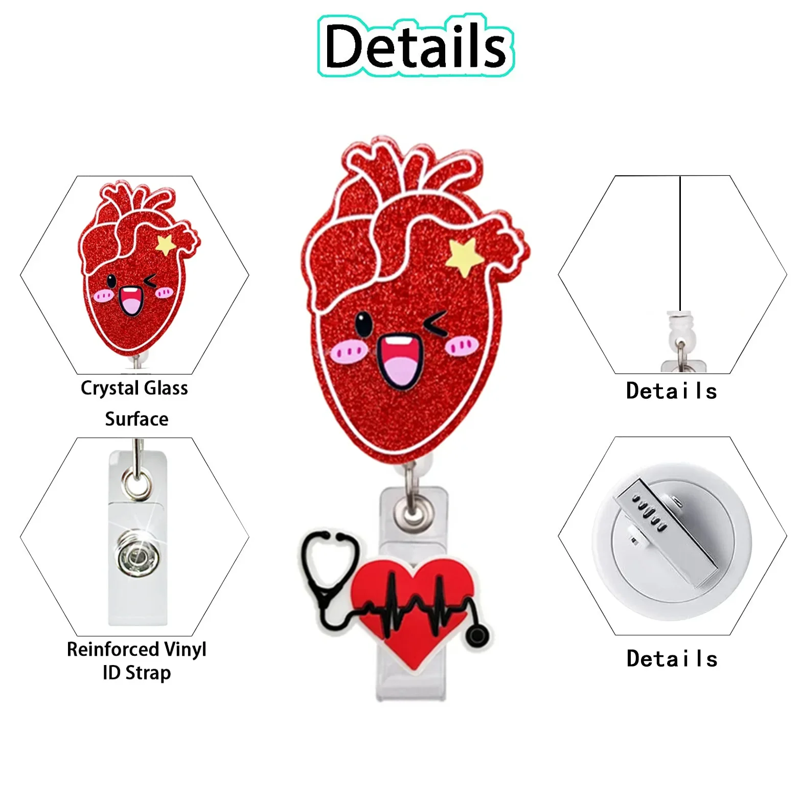 Carrete insignia retráctil silicona para sanitarios – Diseño animado - imagen 3