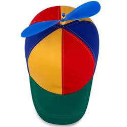Gorra infantil de baseball con protección solar – Estilo arcoíris