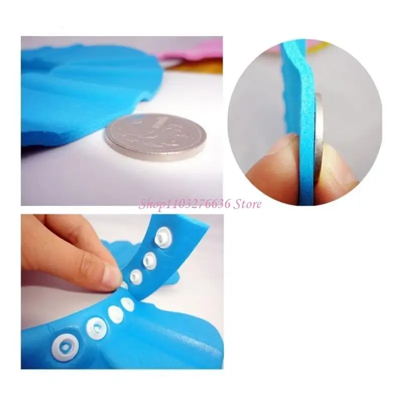 Gorro de baño ajustable para bebés y niños – Lavado cómodo - imagen 3