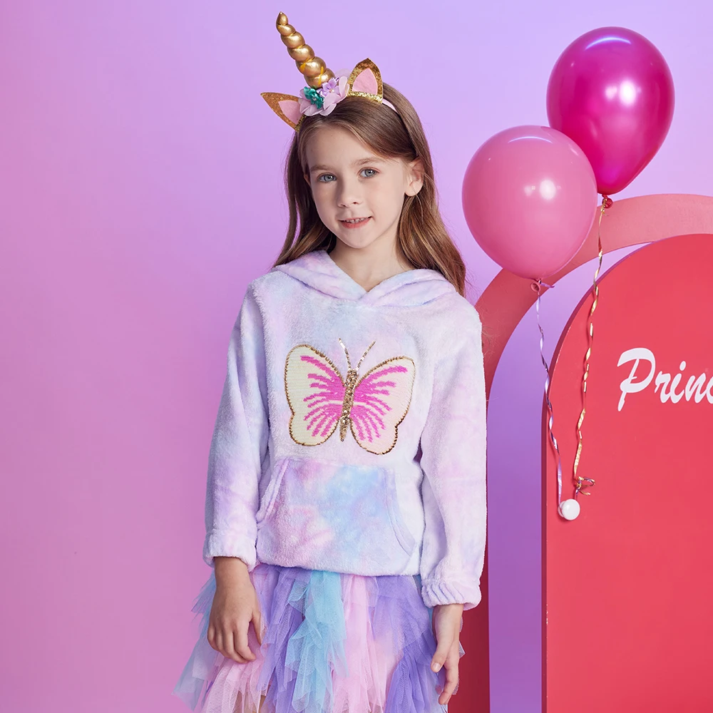 Sudadera de lana infantil con gorro
