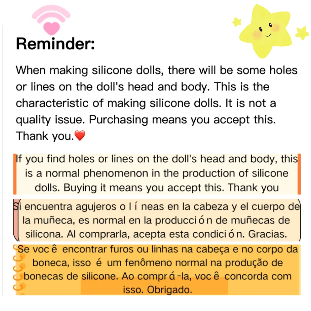Muñeca reborn LouLou Girl de silicona sólida, cuerpo lavable - imagen 4