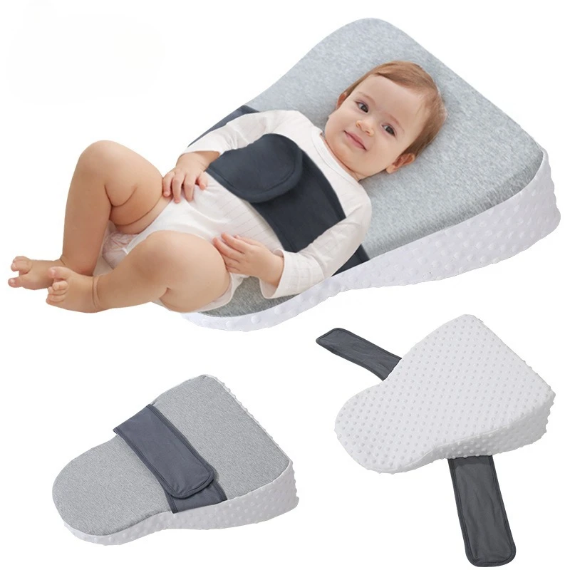 Almohada antiasfixia inclinada antivómito para bebés