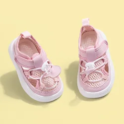 Zapatillas deportivas de verano con cierre elástico para niños
