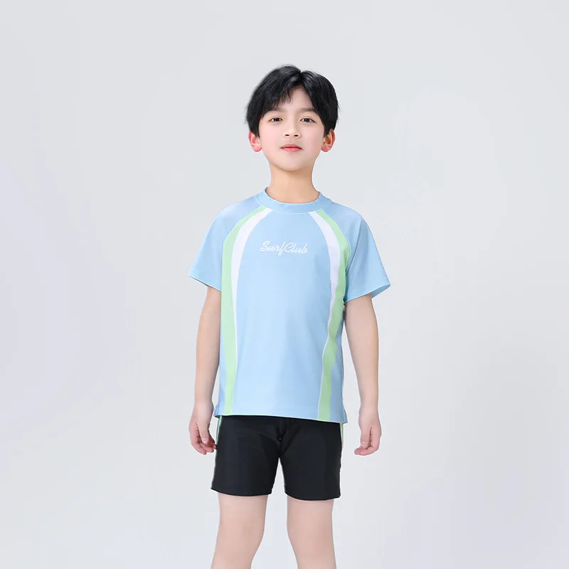 Trajes de baño infantiles con protección solar y secado rápido - imagen 3