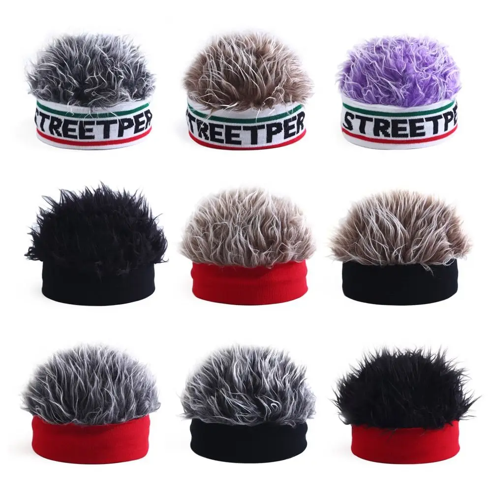 Gorro de punto elástico para niño y niña – Diseño divertido - imagen 5