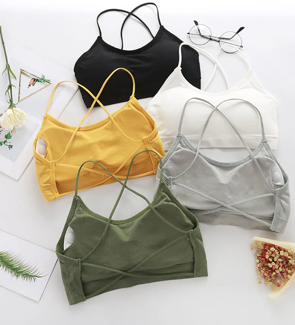 Bralette niña colores disponibles