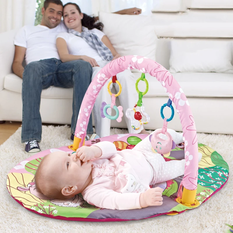 Alfombra suave de gatear bebé tapete infantil juegos divertidas - imagen 4