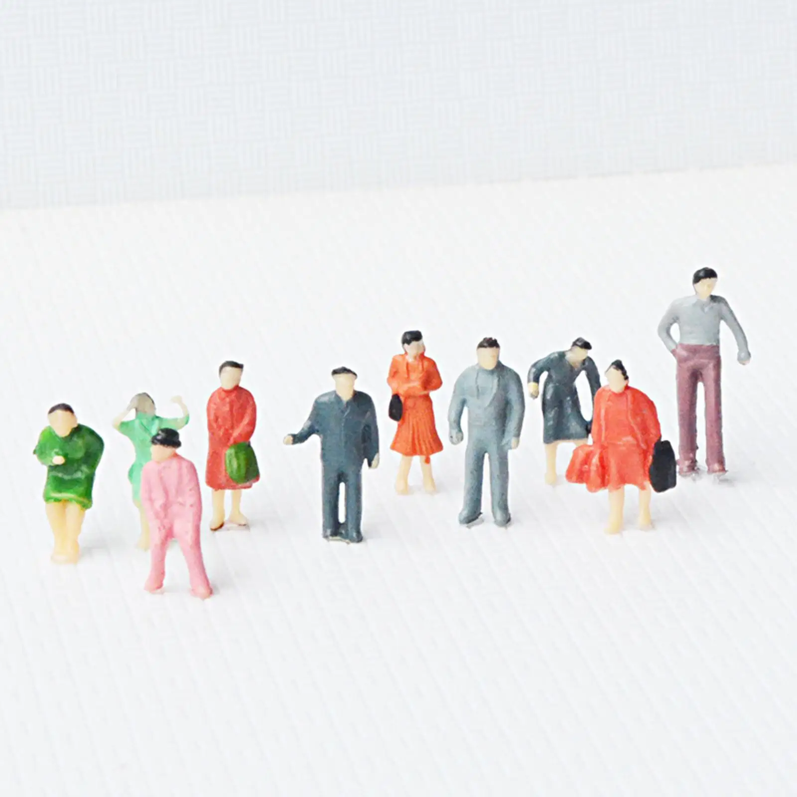 Figuras de personas miniatura para mesa de arena construcción - imagen 2