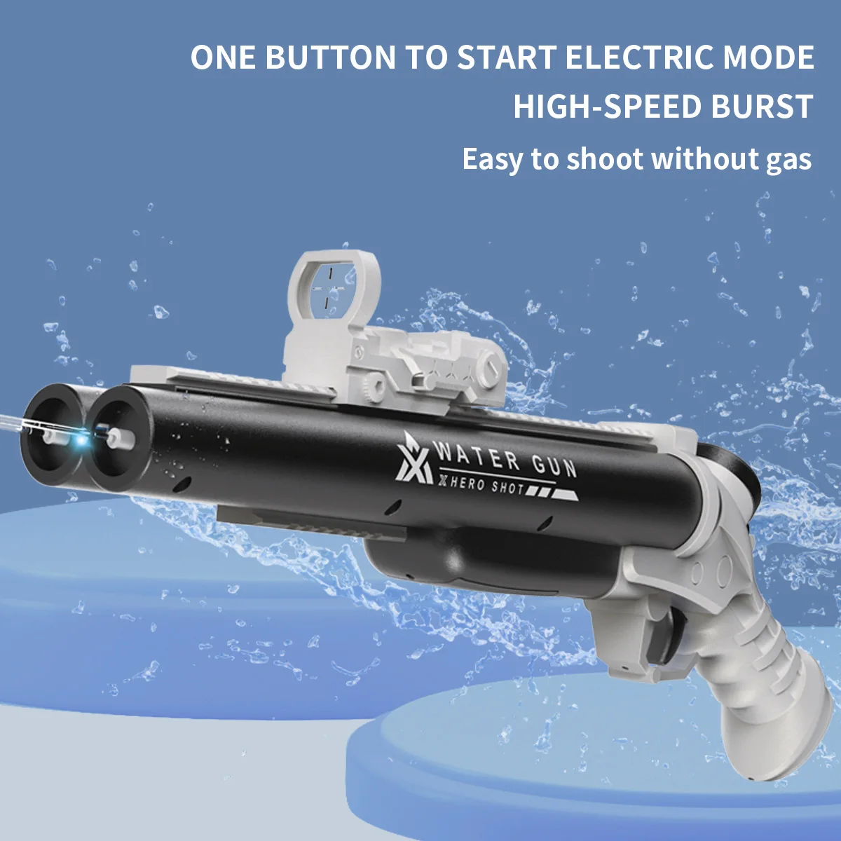 Pistola de agua automática con LED Juguete verano niños - imagen 5