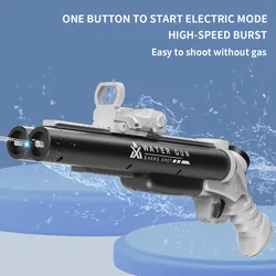Pistola de agua automática con LED Juguete verano niños