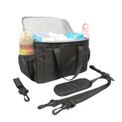Bolsa universal cochecito acolchada con compartimentos