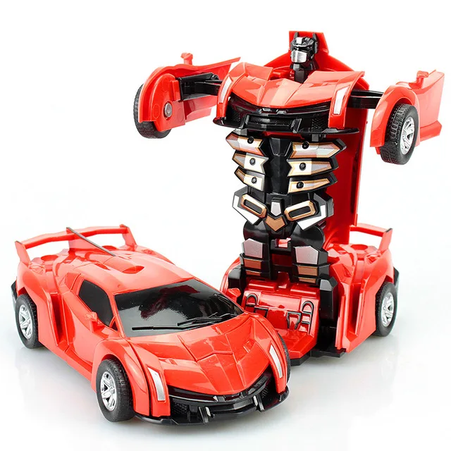 Detalle del robot transformado