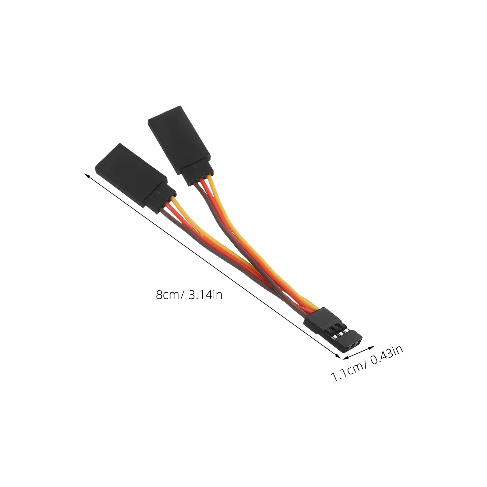 Cable de extensión servo tipo Y compacto para coche RC y helicóptero - imagen 5