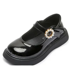 Zapatos Mary Jane de cuero para niña – princesa elegantes