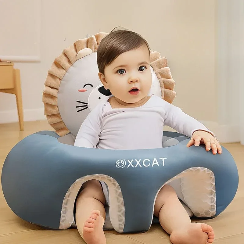 Silla de aprendizaje para bebé anti-caídas y estable acolchada - imagen 4