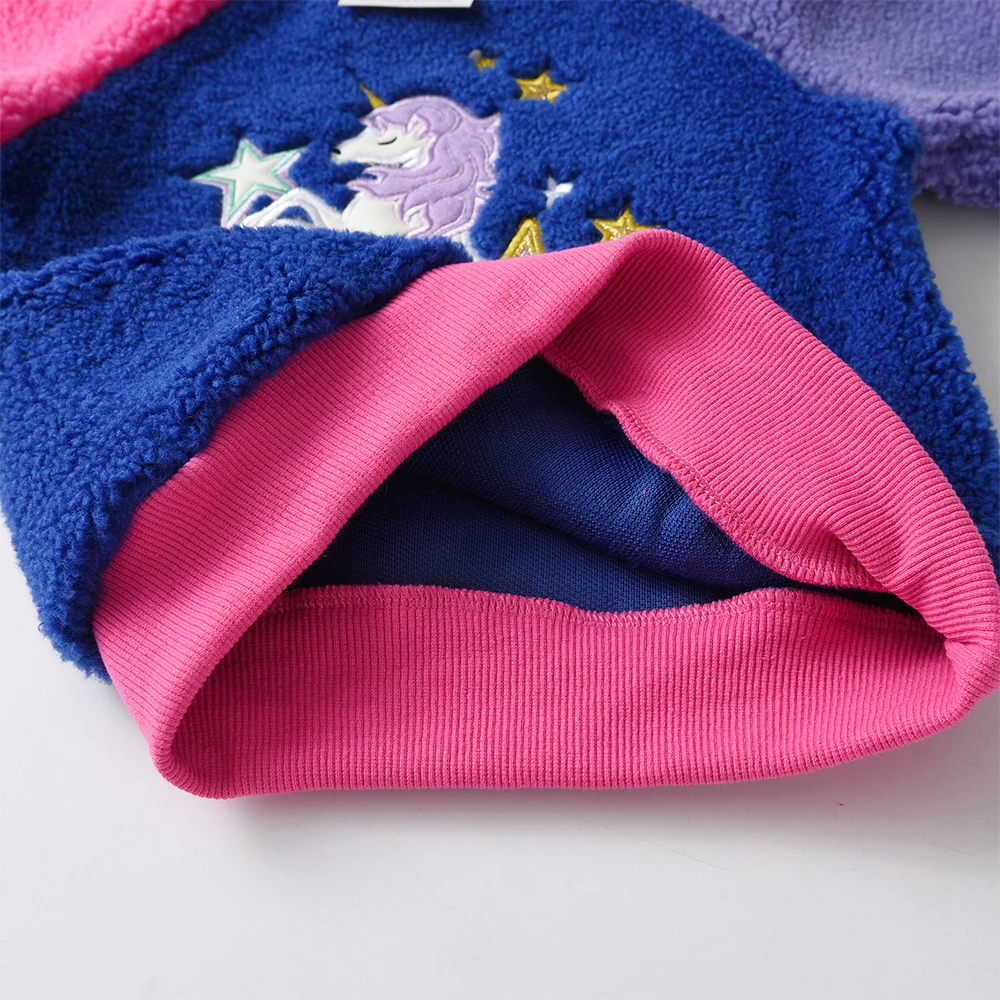 DXTON Sudadera de lana con capucha unisex para invierno - imagen 2