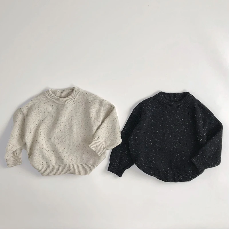 Jersey de punto para niño con cuello redondo – suave y cómodo - imagen 4