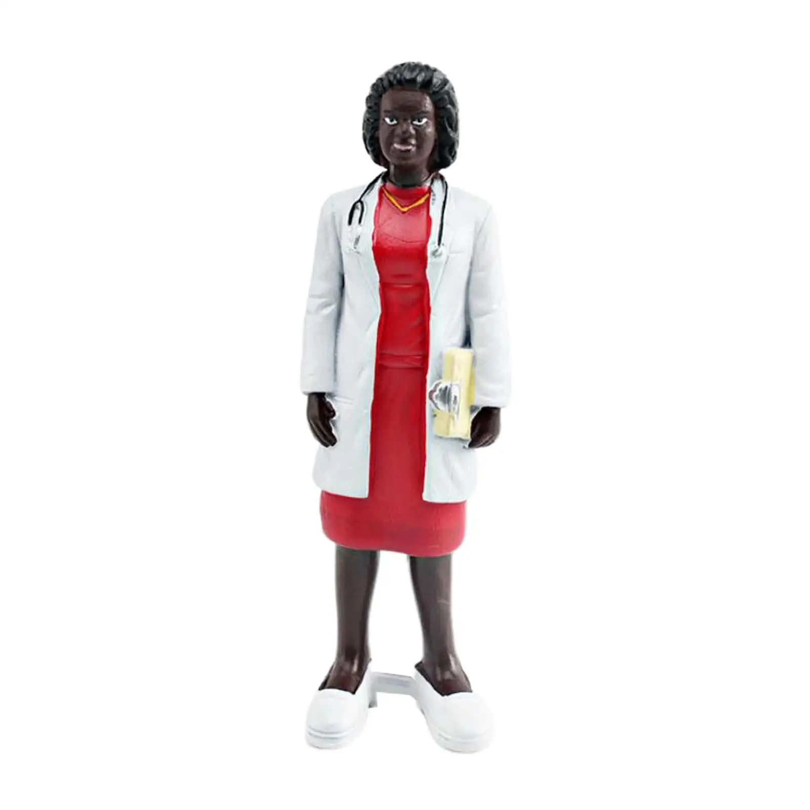 Figurita para micropaisaje de resina realista con mini personas - imagen 2