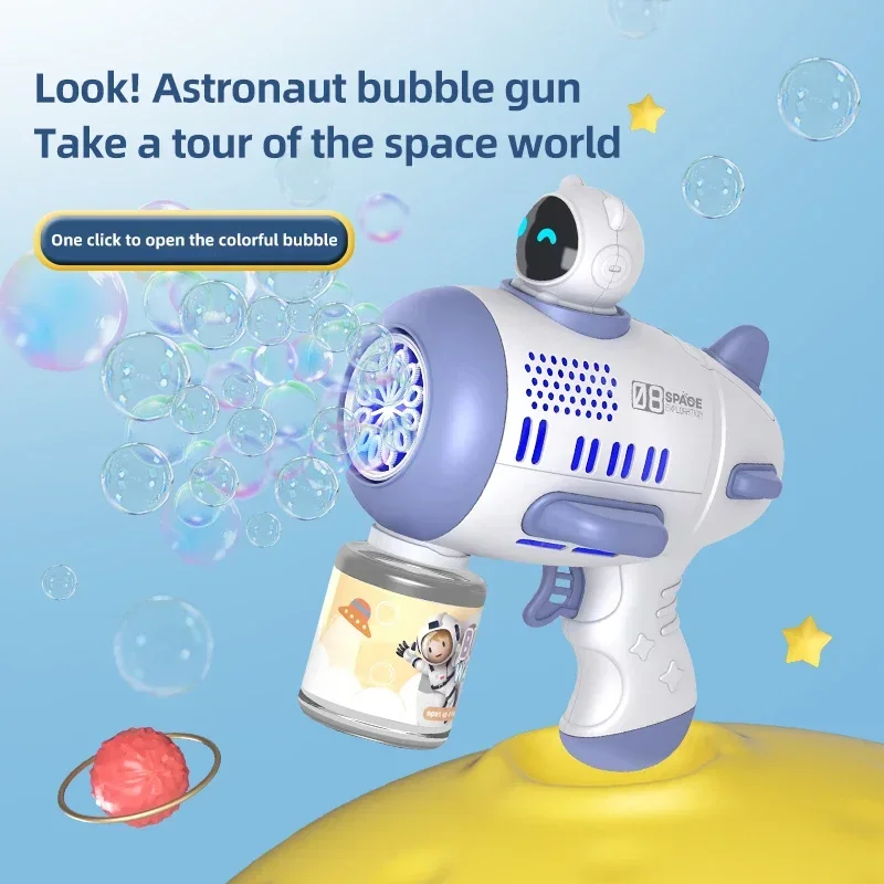Pistola de burbujas Spaceman soplador de jabón para niños - imagen 4