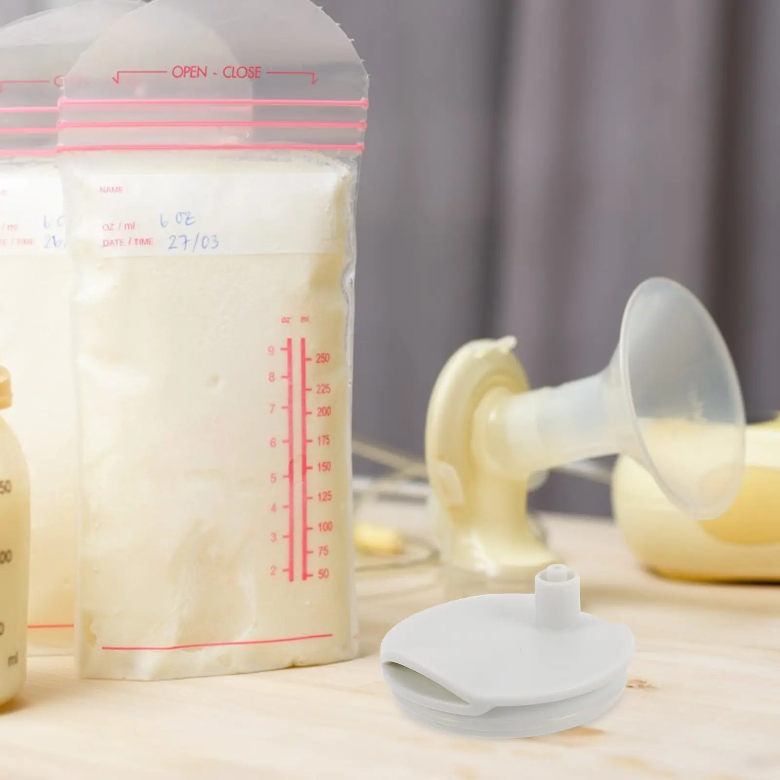 Tapa sin fugas para extractor de leche materna, manos libres - imagen 5