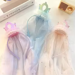 Squein Corona de Princesa para Niña – Accesorio de Fiesta Infantil