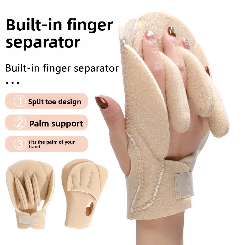 Separador de dedos con almohadilla viscoelástica para manos