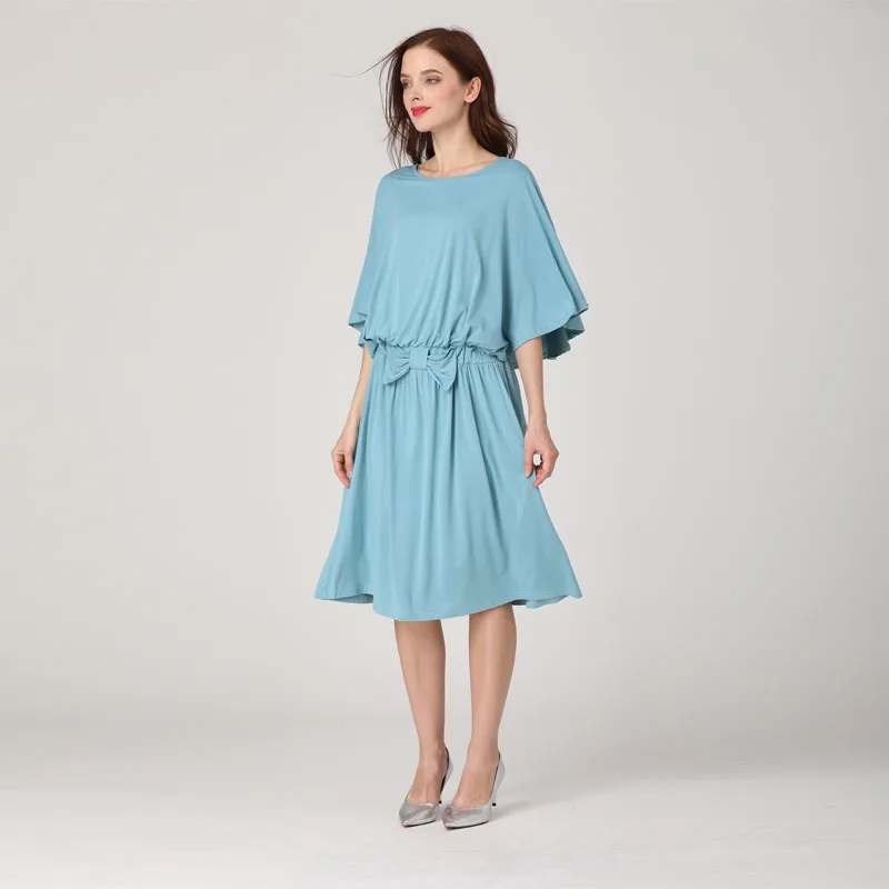 Vestido de maternidad para lactate – Emotion Moms jersey elástico suave - imagen 4