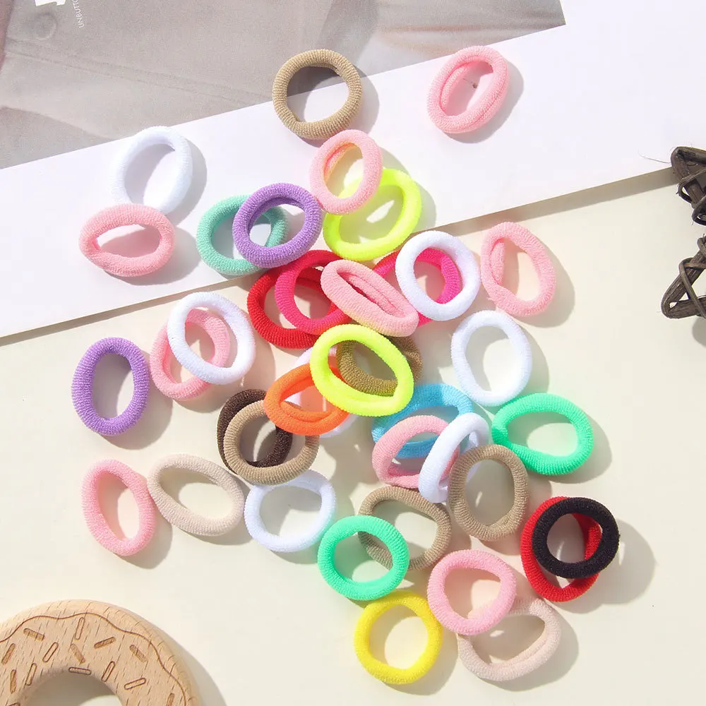 Diademas elásticas de nailon para niñas: coleteros y accesorios del pelo - imagen 3