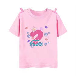 Sea Anima Camiseta de cumpleaños infantil 1-9 años - Tema oceánico