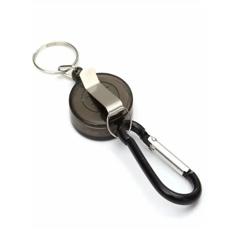 Portacredenciales retráctil escolar con cordón – Tarjetero ABS para niños - imagen 3