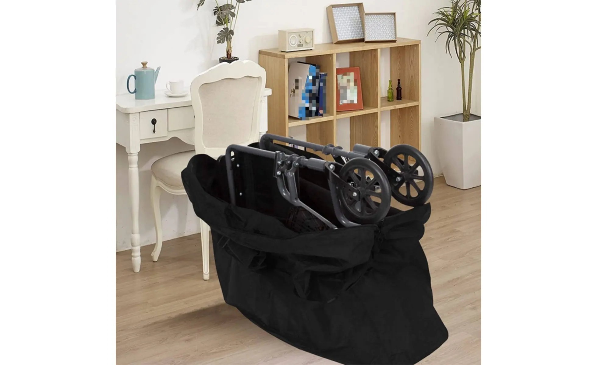 Bolsa de almacenamiento impermeable para andador y ayudas de movilidad