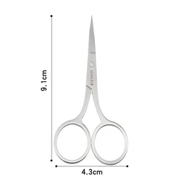 Tijeras de precisión para cejas y pestañas – Recortador facial