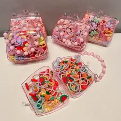 Lazos elásticos infantiles para el cabello con personajes animados