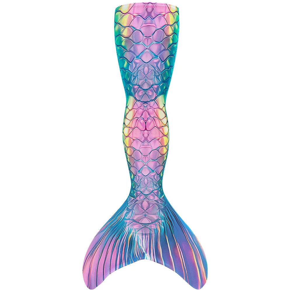 Bañador una pieza cola sirena para niñas – playa - imagen 4
