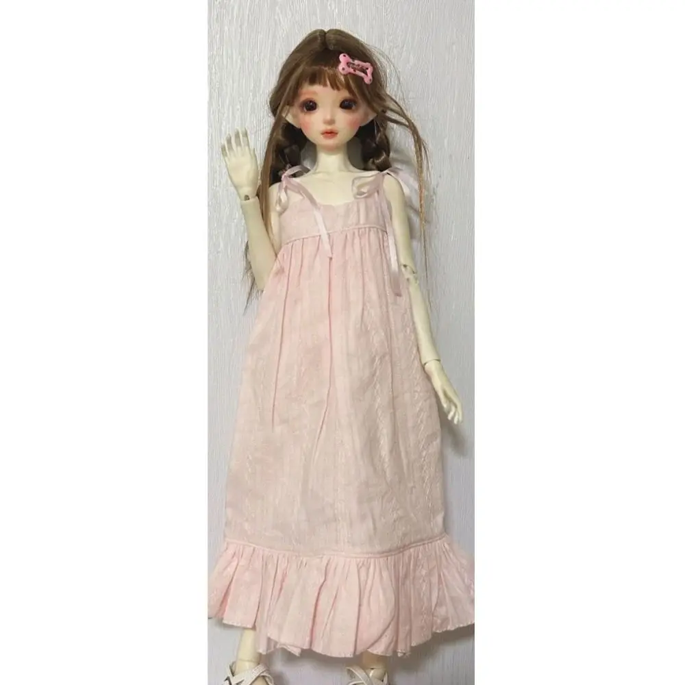 Vestido de princesa artesanal para muñecas BJD con falda larga - imagen 2