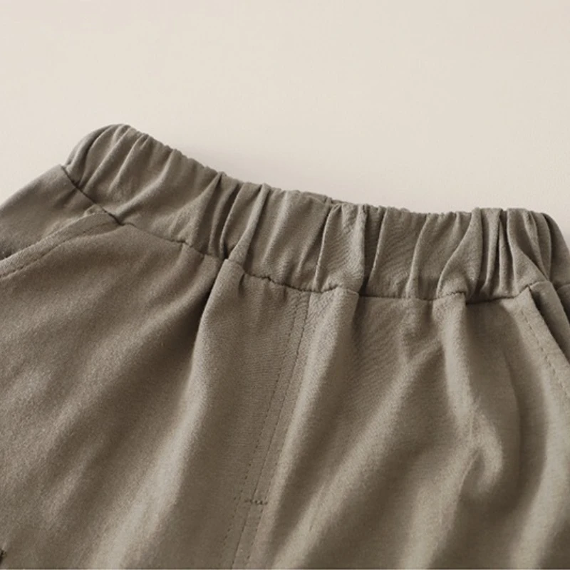 Conjunto de verano para bebé con camiseta corta y pantalones cortos - imagen 2