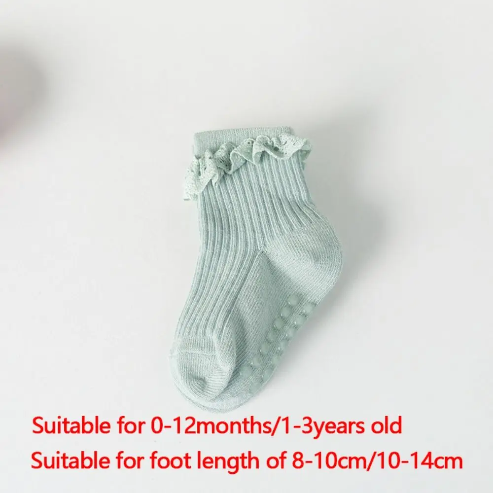Calcetines antideslizantes para bebé de algodón elástico transpirables - imagen 3