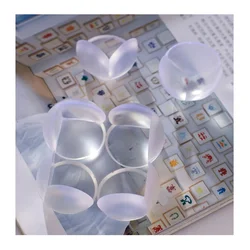 Protector de esquinas anticolisión en silicona para mesas infantiles