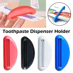 Exprimidor de pasta de dientes con clip para fácil uso diario