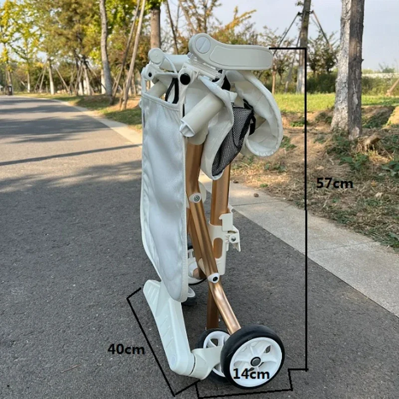 Cochecito de viaje ligero y compacto – Plegable para padres - imagen 2