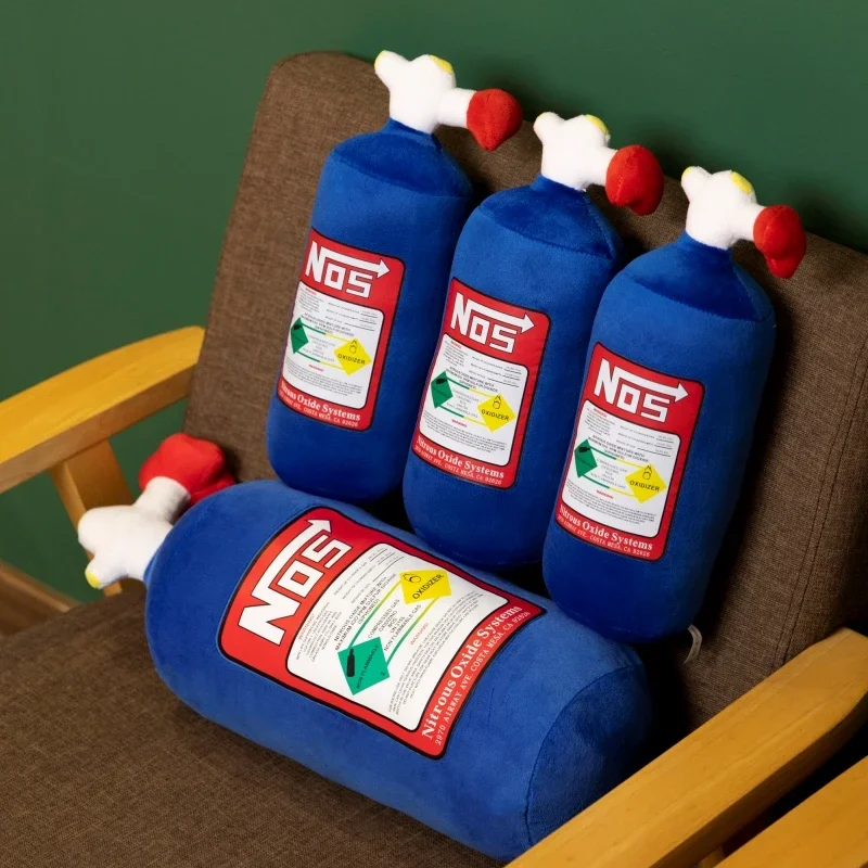 Almohada suave de felpa para el coche con diseño divertido infantil - imagen 3