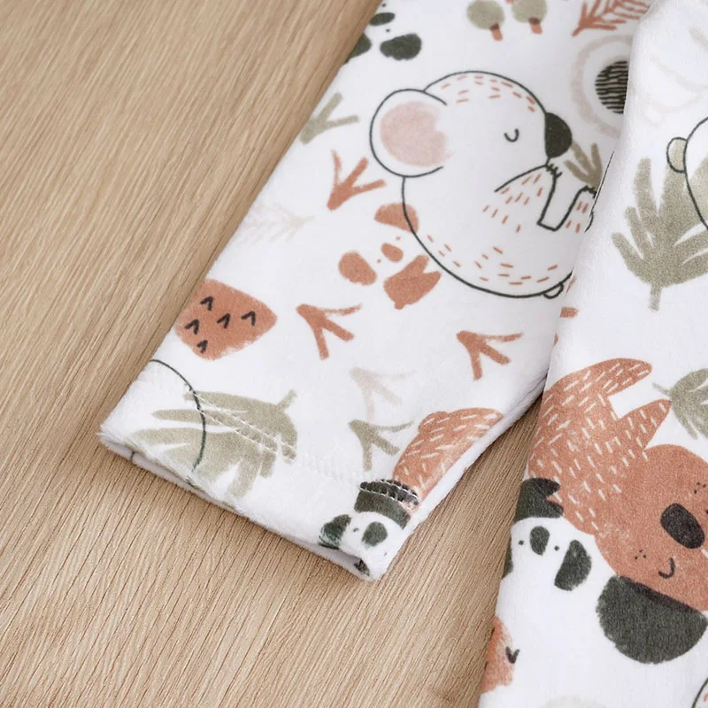 Body bebé koala en felpa cómoda para otoño e invierno - imagen 3