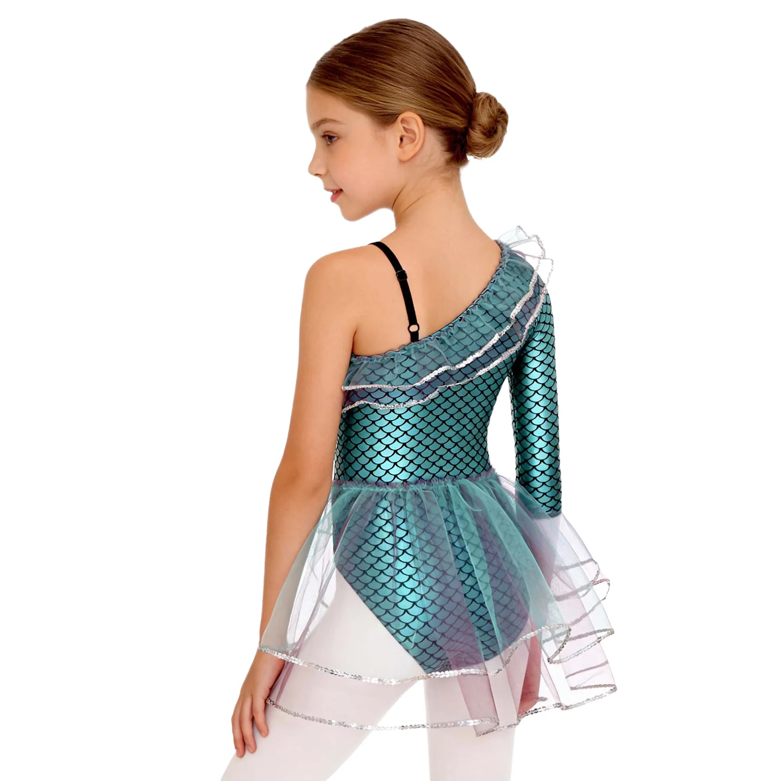 Look de ballet con traje de sirena