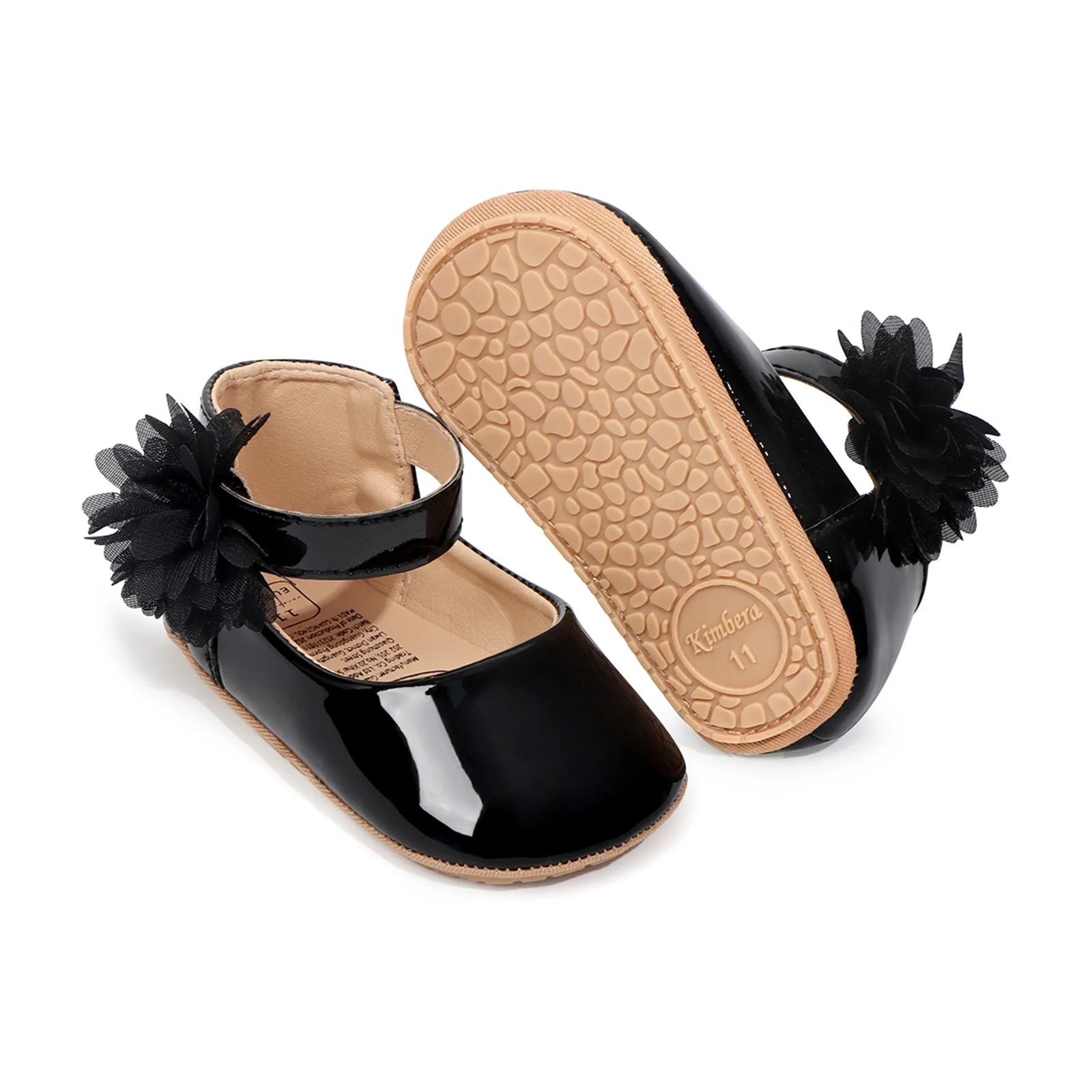 VISgogo Zapatos Mary Jane planos para niñas antideslizantes - imagen 5